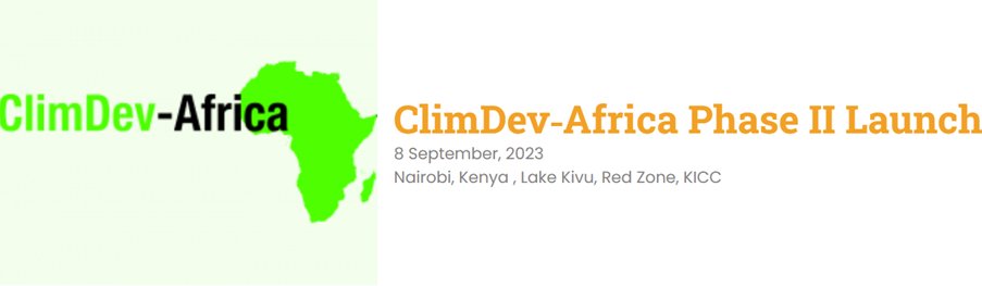 CGIARAfrica's tweet photo. Amidst a week of climate-related talks and partnerships in Africa hosted by 🇰🇪, AICCRA's @Teferi_D represented at a panel during the launching of @ClimDevAfrica Phase II.

He emphasized AICCRA's support in climate forecasting tools and NFWWCS, among others.

#ClimateSmartAfrica https://t.co/AhXrSpt9gk