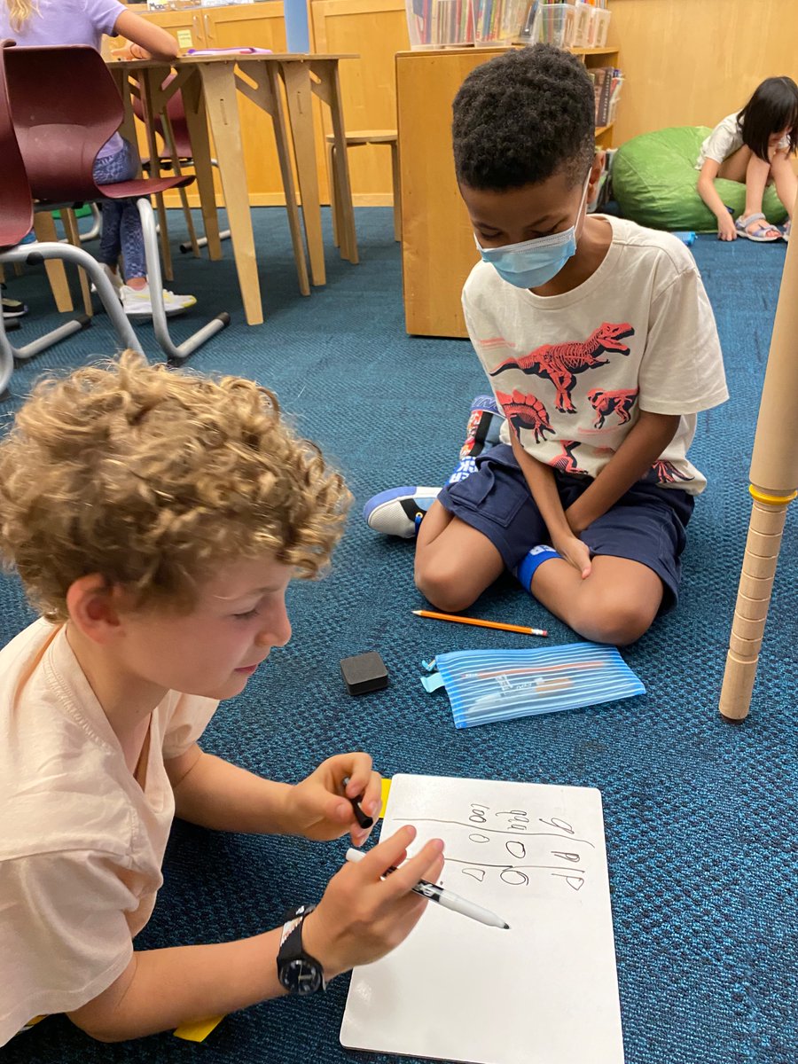 CaedmonFourth's tweet photo. New 4th graders taking on a new math game! #CaedmonGrade4 #TheCaedmonStory #CaedmonMath https://t.co/584wKyxvDT