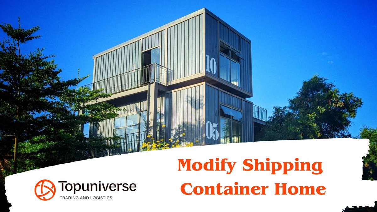 Unlock the potential of your container home and make it YOUR dream space with TopUniverse's expert modification services! Discover why we're the industry leaders in container home transformations. bit.ly/3LhlOEW
#ShippingContainer #Containerhome #ContainerHouse