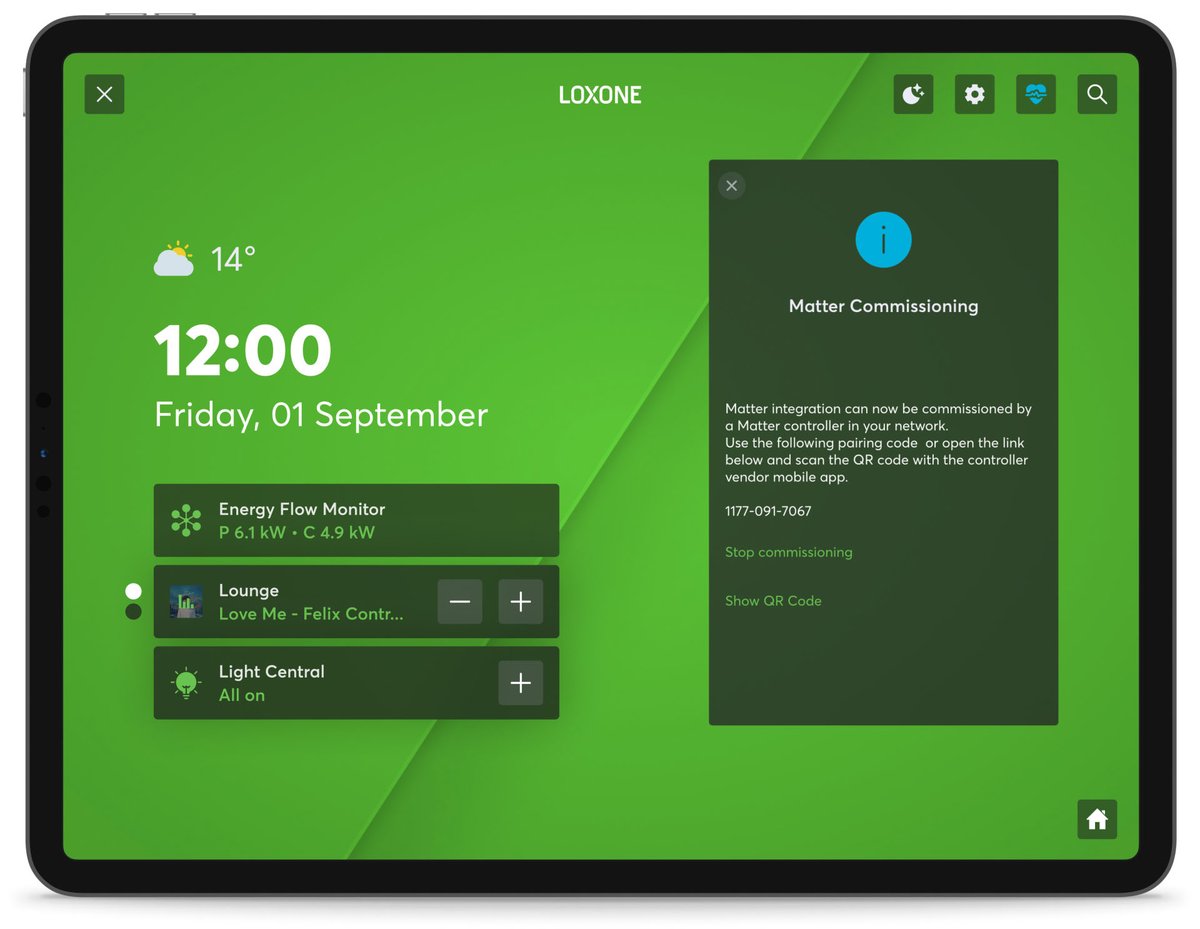 ottomate's tweet image. Experimental integration of the Matter Standard with @Loxone 

loxone.com/enen/blog/expe…

#AutomatedHome #Loxone