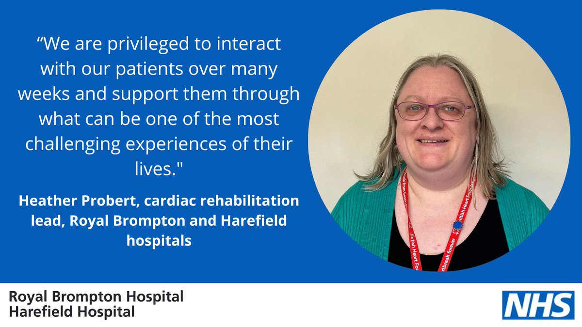 RBandH's tweet photo. Physiotherapists at our hospitals support patients through what can be one of the most challenging experiences of their lives. Heather Probert, lead for cardiac rehabilitation, tells us about the role she plays in caring for patients https://t.co/I41faXGHKa

#WorldPTDay #TeamGSTT https://t.co/LycsY83yZI