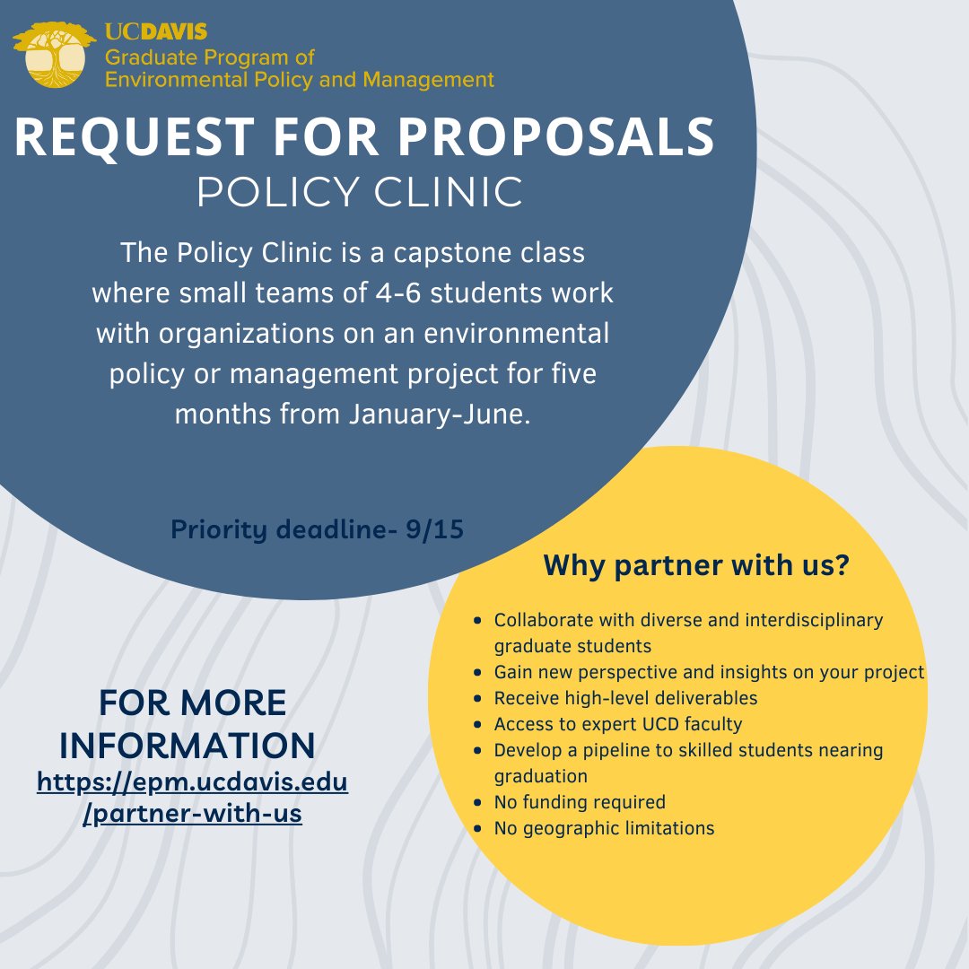 UC Davis Environmental Policy and Management tweet media