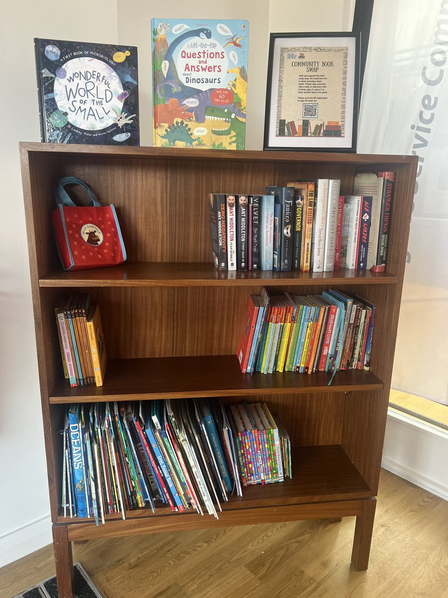 I have set up a Community Book Swap at Leuchars station in the community centre. If anybody has any books they would like to donate please let me know. Thank you very much to reading force for gifting us some books. <a href="/ReadingForce/">Reading Force team</a>