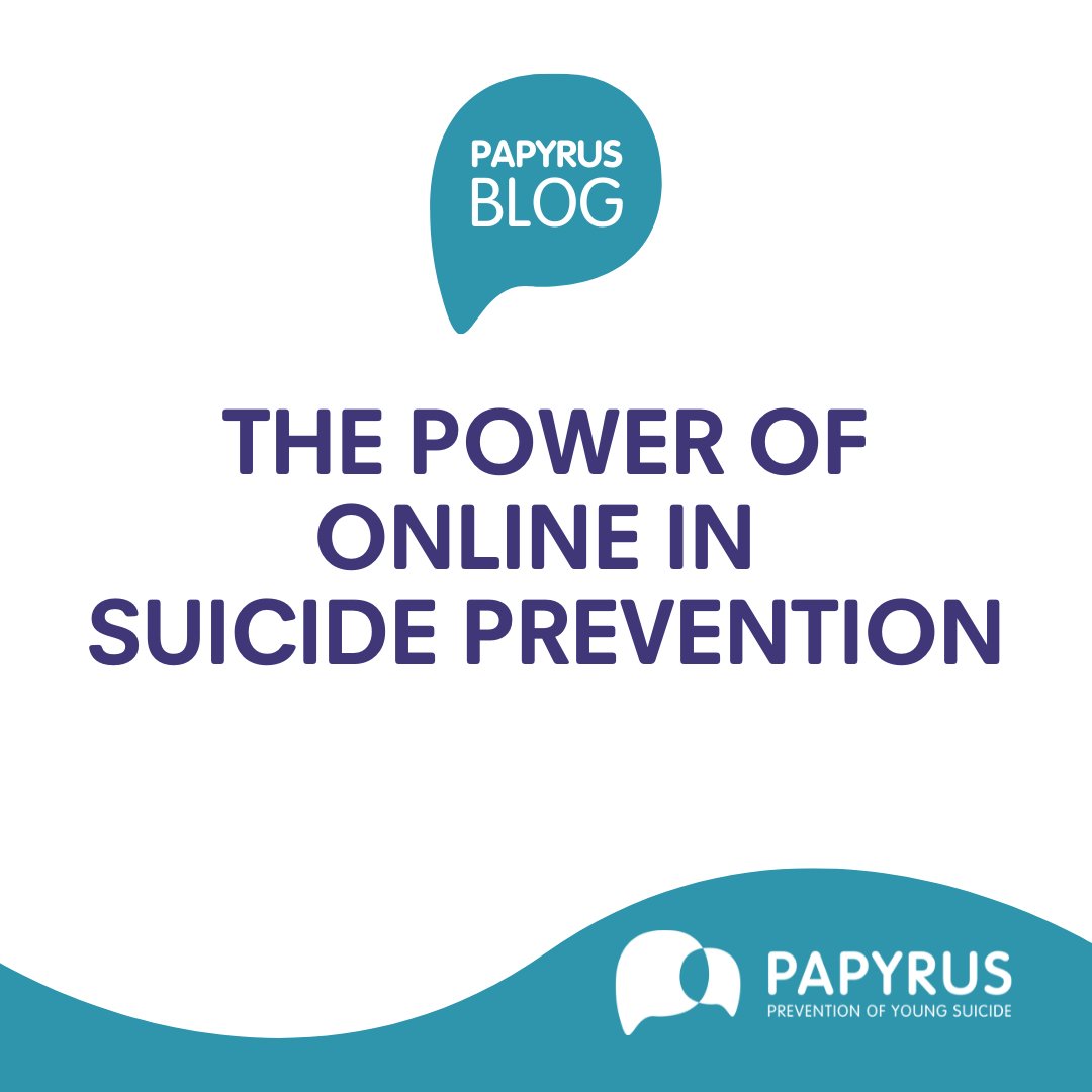 The Internet and social media are more than just tools – they're lifelines for those in need. 

Our latest blog explores how they play an integral role in suicide prevention. 

Read the blog here: papyrus-uk.org/the-power-of-o…  💜
#WeArePAPYRUS #SuicidePrevention