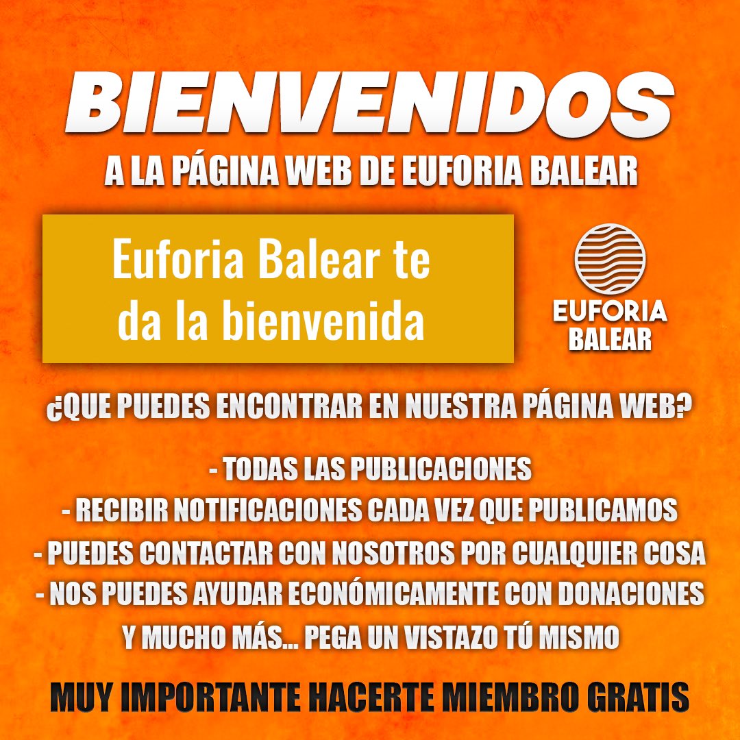 Euforia Balear tweet media