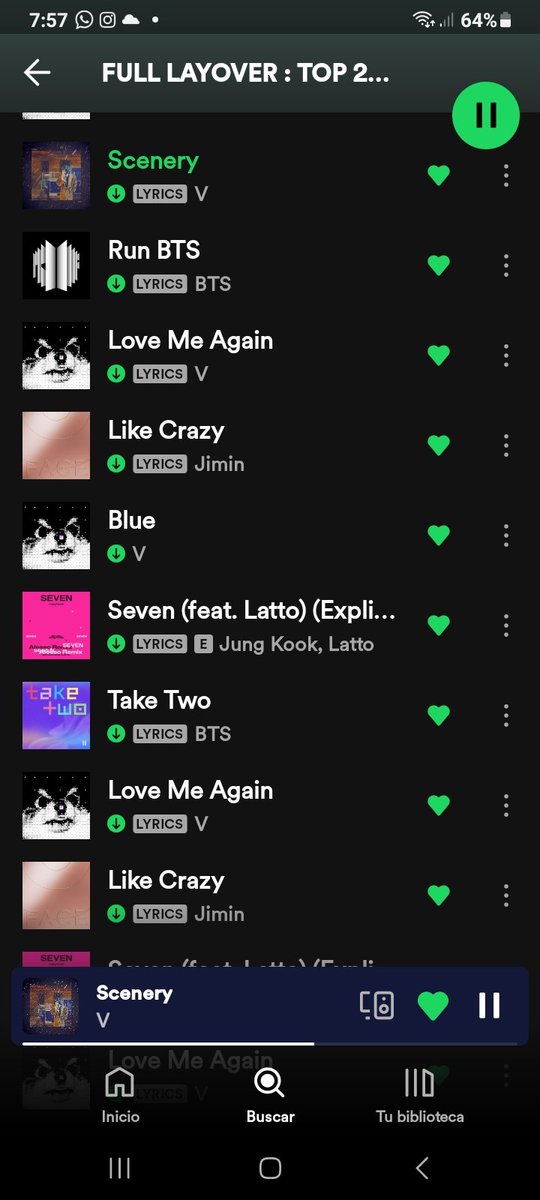 BTSJKSJH's tweet photo. El stream siempre es lo más importante 👌🏻💜
#LAYOVEROUTTODAY #LAYOV
@BTS_twt https://t.co/qZpnptIwho