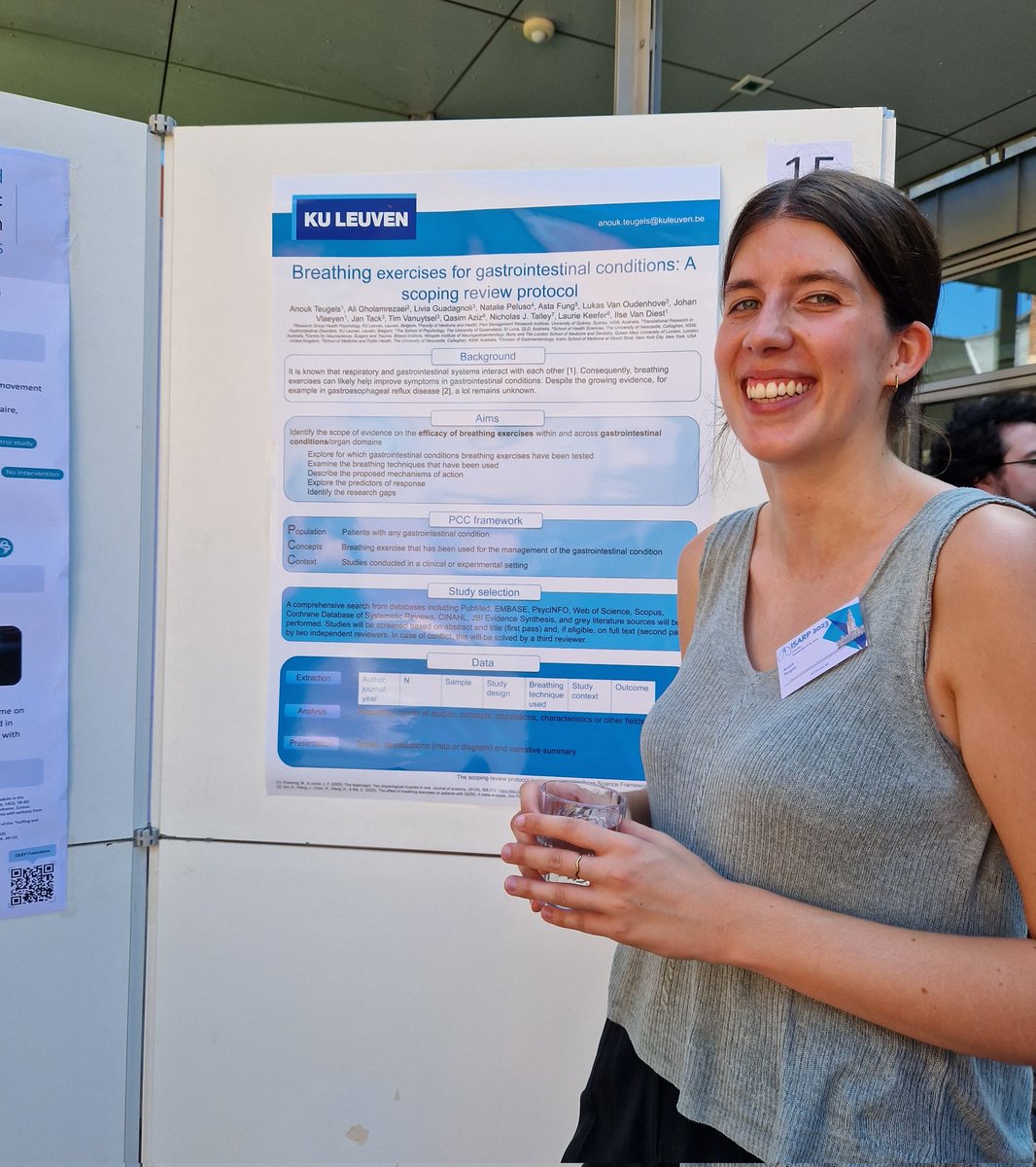 ISARP (@isarpmembers) on Twitter photo And some snapshots from our great poster session #isarp2023:
<a href="/anoukteugels/">Anouk Teugels</a> on breathing exercises for gastrointestinal condition (with <a href="/GuadagnoliLivia/">Livia Guadagnoli, PhD</a> <a href="/AGholamrezaei/">Ali Gholamrezaei</a> <a href="/nataliepeluso/">đź§ @nataliepeluso.bsky.soci</a> <a href="/OGPLeuven/">KUL Health Psych</a> <a href="/labgas_kuleuven/">Laboratory for Brain-Gut Axis Studies</a>) And some snapshots from our great poster session #isarp2023:
<a href="/anoukteugels/">Anouk Teugels</a> on breathing exercises for gastrointestinal condition (with <a href="/GuadagnoliLivia/">Livia Guadagnoli, PhD</a> <a href="/AGholamrezaei/">Ali Gholamrezaei</a> <a href="/nataliepeluso/">đź§ @nataliepeluso.bsky.soci</a> <a href="/OGPLeuven/">KUL Health Psych</a> <a href="/labgas_kuleuven/">Laboratory for Brain-Gut Axis Studies</a>)