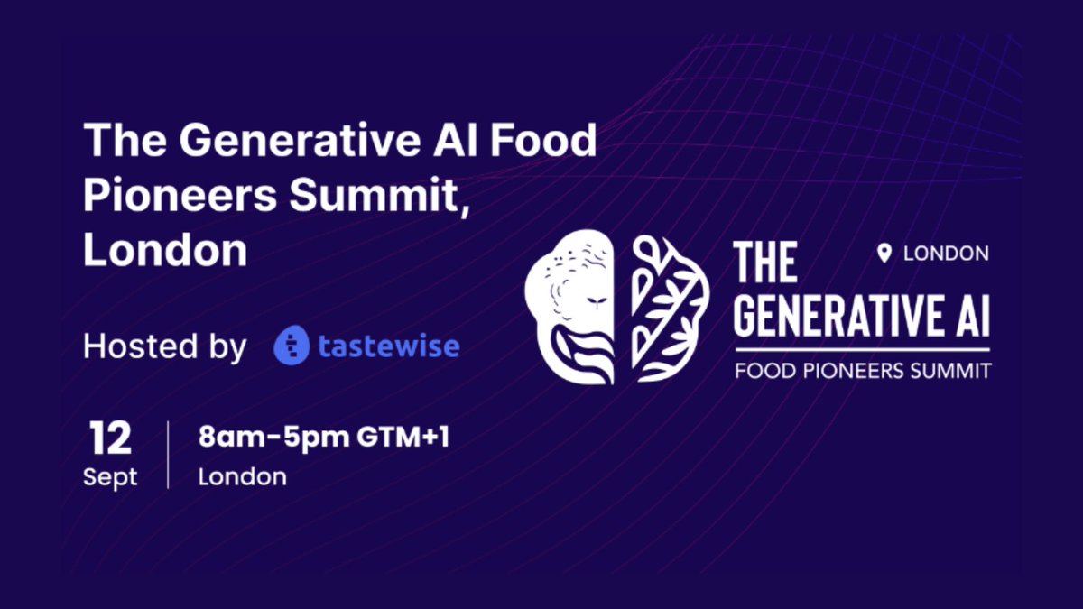 Excited to be showcasing our choc🍫to delegates <a href="/TastewiseAI/">Tastewise</a> Generative AI Food Pioneers Summit next Tuesday here in London!

The event focuses on the future of food &amp; how to unlock success harnessing the latest developments in tech.

#FoodTech #Chocolate