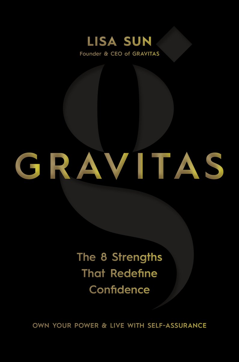 Ohhhh, I just got access to the advanced copy of #Gravitas - so juicy. Must read for every woman leader. Brava @lisalsun Pre-order now to uplevel confidence and understand your confidence language gravitasnewyork.com/pages/gravitas…