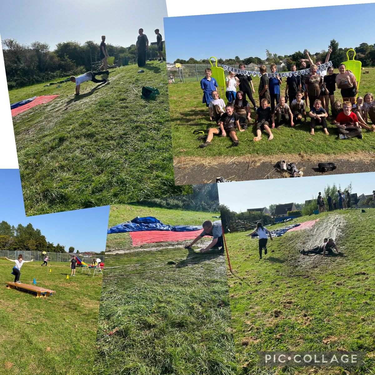 DeanburnPS_P7A's tweet image. What an amazing time we had on the #ObstacleCourse and #SlipAndSlide this afternoon! #P7Team #Water #MudMudMud 😊