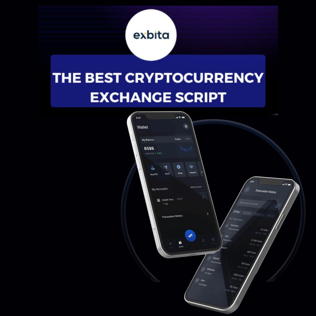 ExbitaScript's tweet image. Dive into the world of #Crypto with #Exbita! Discover why it's hailed as the top cryptocurrency exchange script! 🔥🚀bit.ly/3ZbzHds
#CryptoExchange
#CryptoTrading
#BlockchainTech
#ExchangeScript
#DecentralizedFinance
#CryptoInnovation
#DigitalAssets
#CryptoMarket