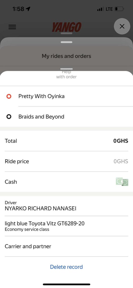 missmprah's tweet photo. More details of him. The driver entered the salon and said “these are the kind of escape goats he is looking for” and when ahead to ask her why she cancelled the ride and she said I didn’t cancel it and what was the meaning of what he said ? https://t.co/DrfhIoYQzc