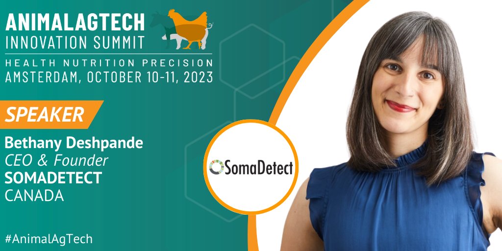I’m part of the impressive 50+ speaker faculty at the Animal AgTech Innovation Summit (October 10-11). I’ll be speaking on the panel ‘Artificial Intelligence: Exploring the Potential from Farm to Fork’ on Day 1. Sign up now to join us in Amsterdam: mtr.cool/gbripqolxy
