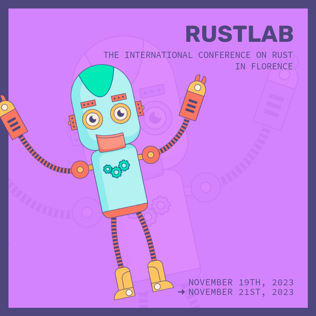 🦀 RustLab tweet media