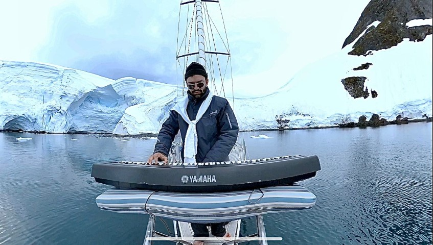 DiarioTalCual's tweet photo. #NotaCultural
José Agustín Sánchez, el primer venezolano en lograr una expedición artística en la Antártida. El tachirense brindó ofrendas musicales con su piano eléctrico de energía solar donde nunca antes el arte había tenido contacto con la naturaleza
https://t.co/kRaXTl0tpa https://t.co/tUvlWE7wek