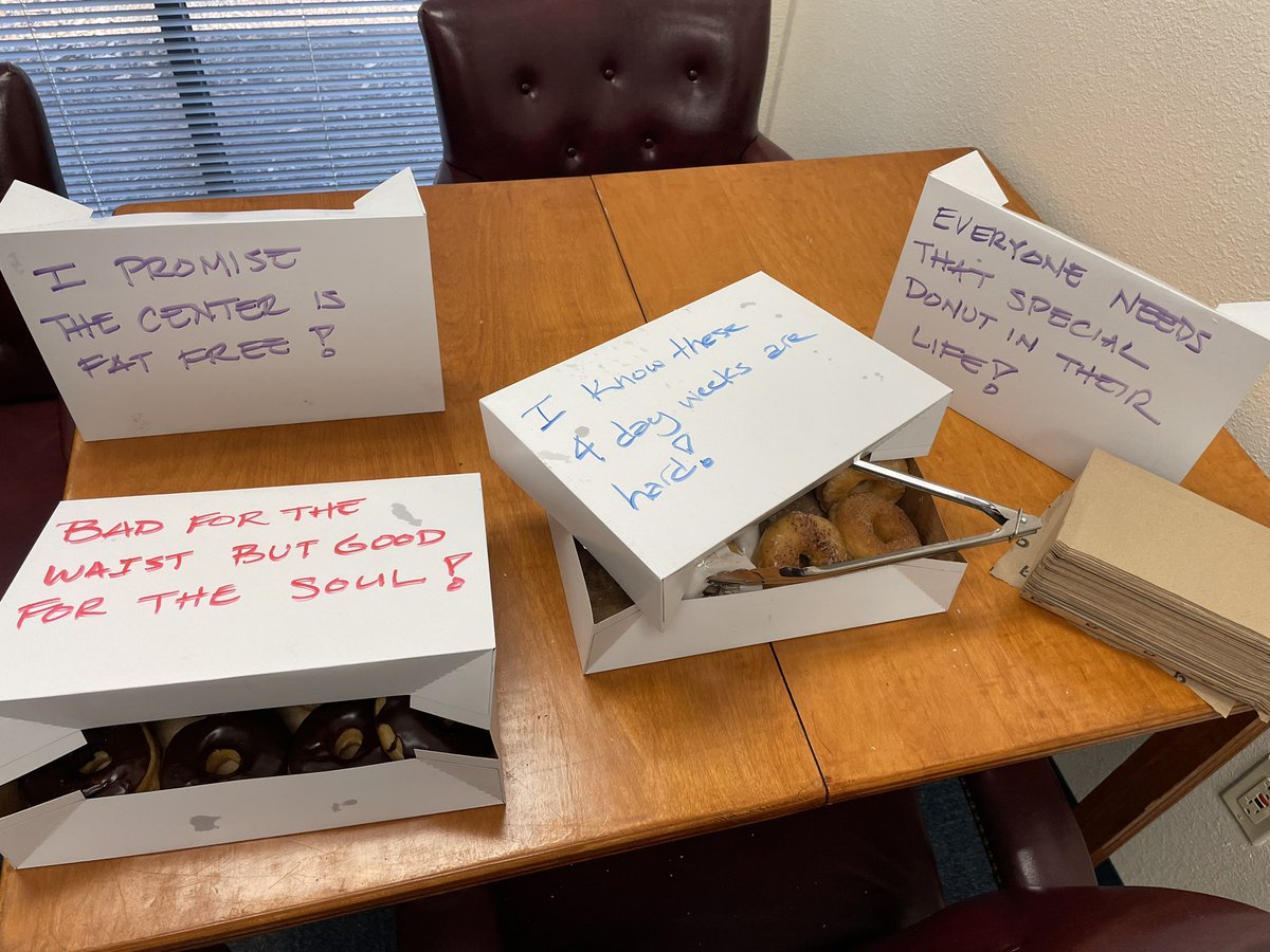 Victorius Eugenio (@torius100) on Twitter photo Friday treats for a hard working staff <a href="/DaggMontFWISD/">Daggett Montessori School</a> ! Sometimes a donut is exactly what you need. Blessed to work with an awesome school community. <a href="/TEPSAtalk/">TEPSA</a> <a href="/NAESP/">National Assoc. of Elementary School Principals</a> #WeLeadTX Friday treats for a hard working staff <a href="/DaggMontFWISD/">Daggett Montessori School</a> ! Sometimes a donut is exactly what you need. Blessed to work with an awesome school community. <a href="/TEPSAtalk/">TEPSA</a> <a href="/NAESP/">National Assoc. of Elementary School Principals</a> #WeLeadTX