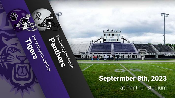 Week 4:
Pickerington Central at Pickerington North

Game Time: 7:00PM 

Pickerington North
7800 Refugee Rd
Pickerington, OH 43147

Game will be Broadcasted on the CW.
cwcolumbus.com/search?find=fr…

Radio: Fairfield County Sports Network
fairfieldcountysportsnetwork.com