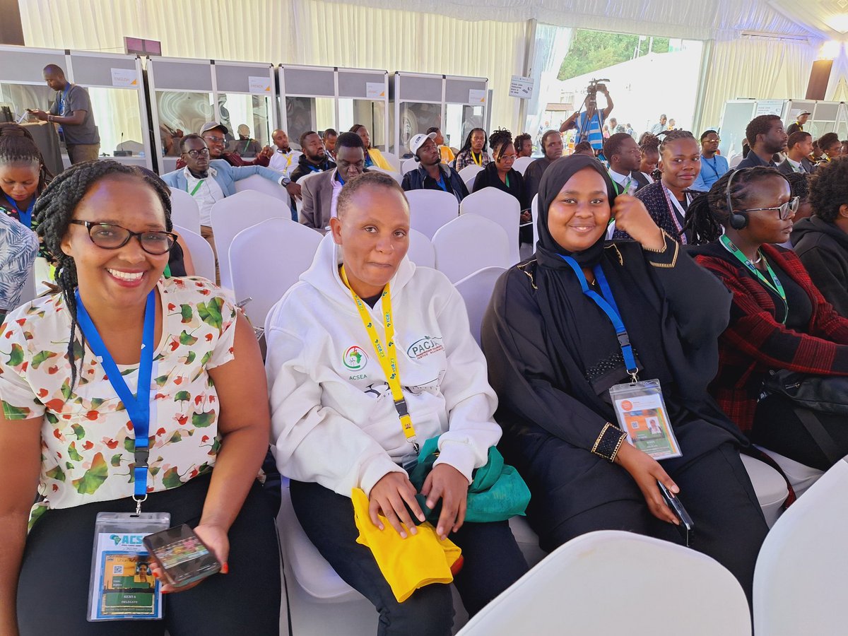 AYCAssembly2023's tweet photo. #AYCA2023 Just concluded side event that was massively attended by Youth in various parts of Africa who attended the #ACS23 @_AfricanUnion @AfDB_Group @EnviClimateC_Ke https://t.co/H6abQW4X7Z