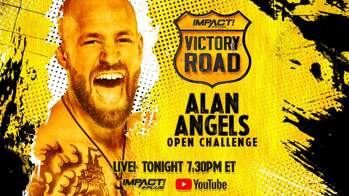 Kickstart the excitement with #CountdownToVictoryRoad, LIVE & FREE TONIGHT at 7:30PM on YouTube, IMPACT Plus (live player), and FITE! - @The_Ace_Austin & @DashingChrisBey vs @TheMooseNation & @Myers_Wrestling -@Alan_V_Angels Open Challenge WATCH: youtube.com/watch?v=bJQu_0…