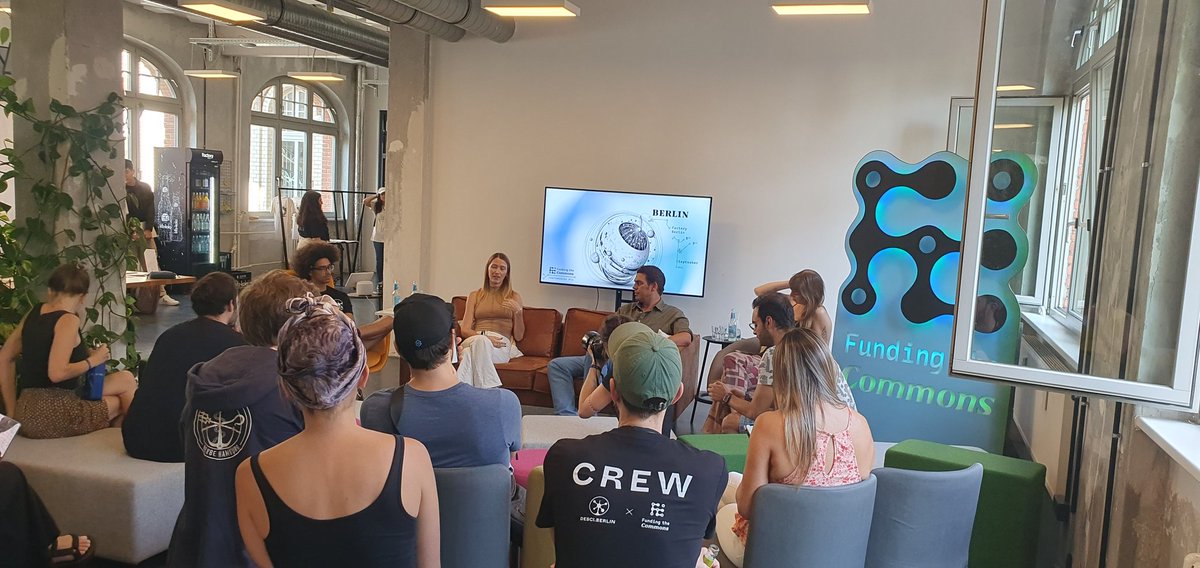 Real World Assets session of <a href="/FundingCommons/">Funding The Commons</a> Berlin (today and tomorrow)
Lots to think about for <a href="/oasaliving/">OASA 🌱🌍</a> and <a href="/tdfinyourdreams/">traditionaldreamfactory 🌱 $TDF 🐑</a> 🐑