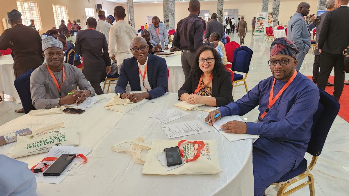 Launch of the National Potato Strategy of Nigeria on 7th Sept 2023 in Jos, Nigeria. 
@Cipotato
@giz_gmbh
@joyce_maru 
@nrcri_umudike