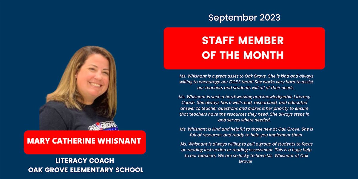 Oak Grove Elementary tweet media