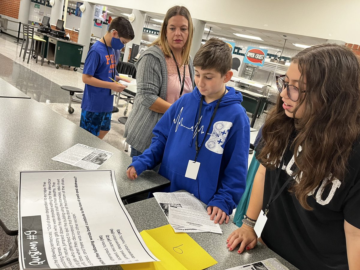 BMSatRSD2's tweet photo. Our cafeteria isn’t just for dining!  Look at how our cafe was repurposed for ELA to encourage student collaboration and greater student engagement!  Way to go @AngelaDexheimer!  @RichlandTwo #BMSMakeItHappen! https://t.co/opViOyIA8Y
