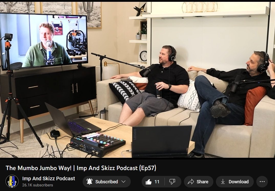 whereismumbo's tweet photo. Today, there's no telling where we'll go so come and share a laugh on the imp and skizz podcast! (with mumbo jumbo!) https://t.co/PXowkzRCXp