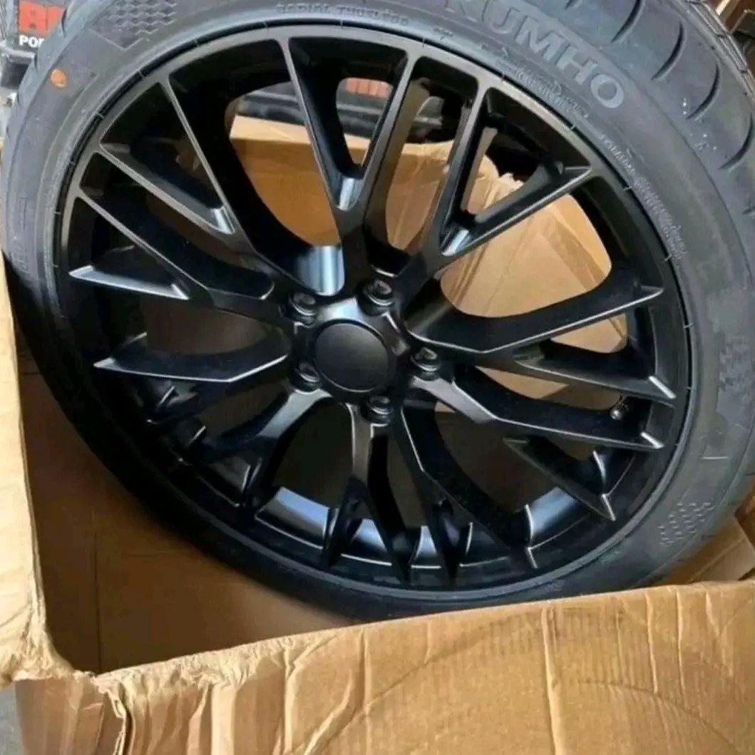 ObsPart's tweet image. Satin black C7 Z06 style Corvette wheel/Tire/Tpms 2005-2013 C6 base/ Z51 18/19, new in box never mounted. $1500
Available for pickup and shipping