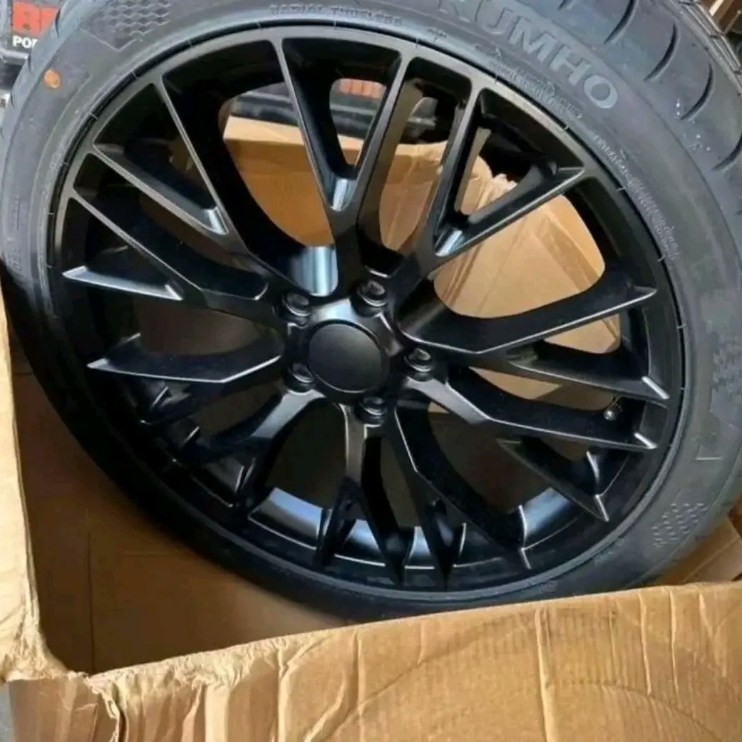 ObsPart's tweet image. Satin black C7 Z06 style Corvette wheel/Tire/Tpms 2005-2013 C6 base/ Z51 18/19, new in box never mounted. $1500
Available for pickup and shipping