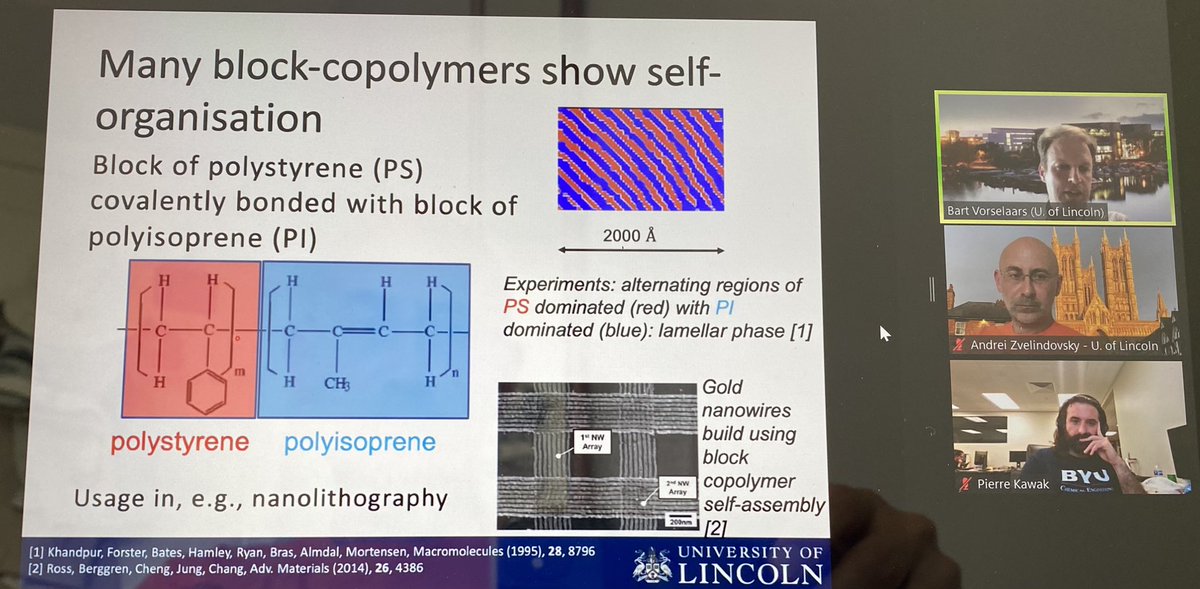 Andrei Zvelindovsky (@zvelindovsky) on Twitter photo Dr Bart Vorselaars from <a href="/UoLMathsPhys/">Lincoln School of Mathematics & Physics</a> is presenting at IOP Polymer Physics Graduate Symposium iop.eventsair.com/ppgs2023/ Dr Bart Vorselaars from <a href="/UoLMathsPhys/">Lincoln School of Mathematics & Physics</a> is presenting at IOP Polymer Physics Graduate Symposium iop.eventsair.com/ppgs2023/