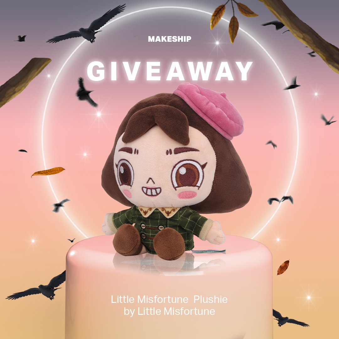 It’s giveaway time! 🥳We’re giving you the chance to win 1 of 2 Little Misfortune Plushies! ✨🌈 How to enter? 1. Follow @Makeship and @Killmondaygames 2. Retweet this post The giveaway ends September 15 at 2 pm (ET). Good luck! ❤️