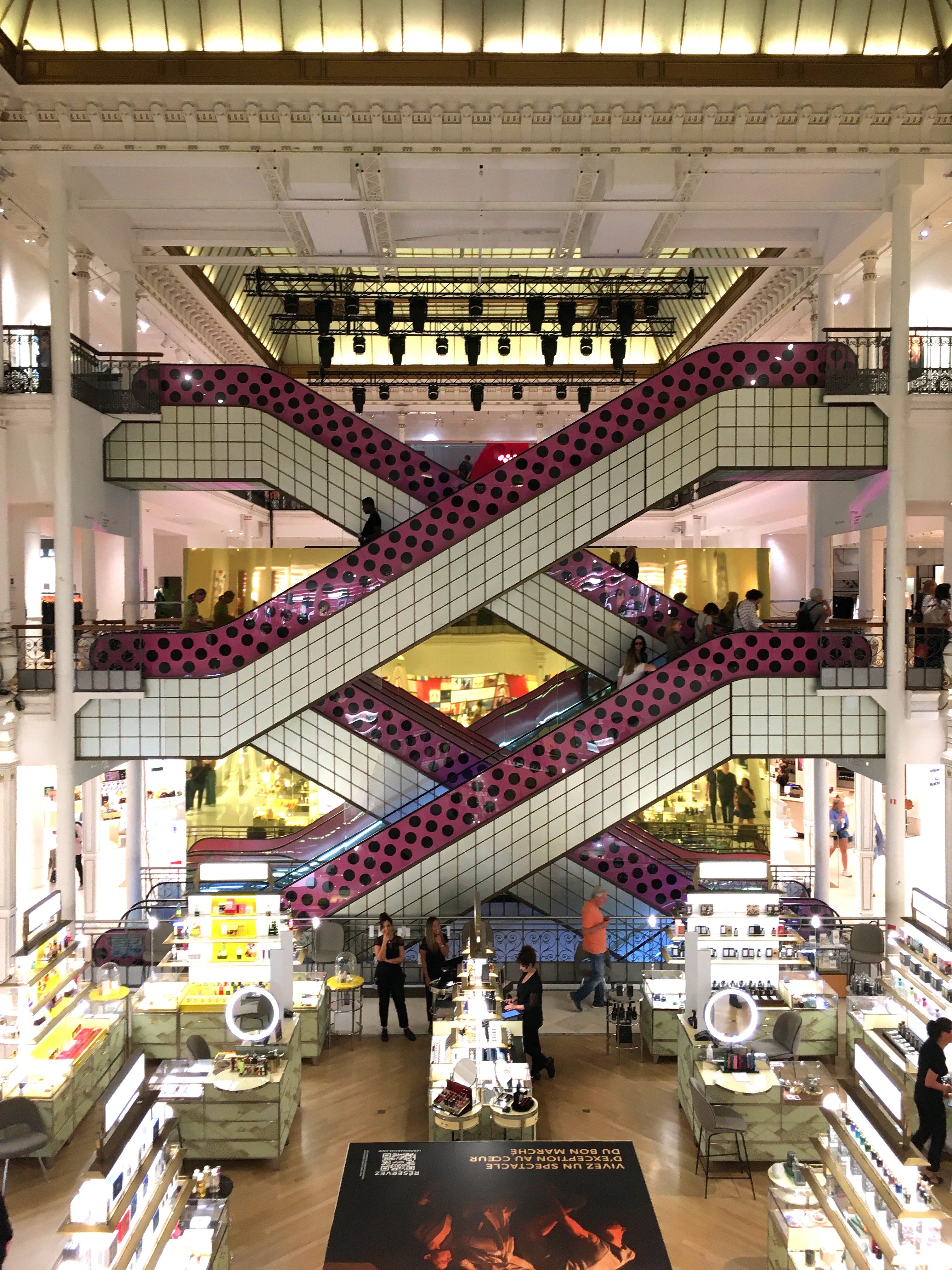 Kathryn Morrison on X: Shopping at the Bon Marché in #Paris for first time  in 20 years. Still fabulous.  / X