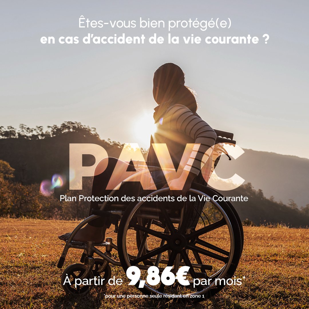 mutuellemmc's tweet photo. Contre les #accidents graves du quotidien, la MMC propose sa #solution modulable à partir de 9,86€/mois. Des formules qui couvrent le décès, l'invalidité permanente et l'incapacité temporaire totale.  
En savoir plus 👉 https://t.co/WKlHGzn05L https://t.co/t4mYr3pPXn