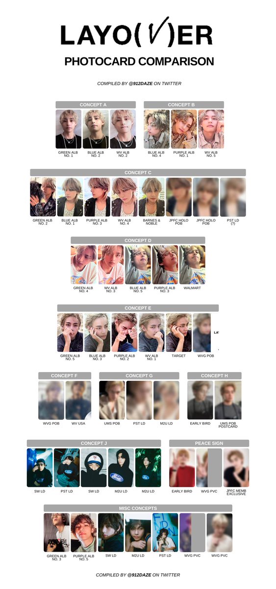 【V &#39;Layover&#39; Photo 2（4／4）】：写真L版 Weverse BTS Image - V 'Layover' Photo 2