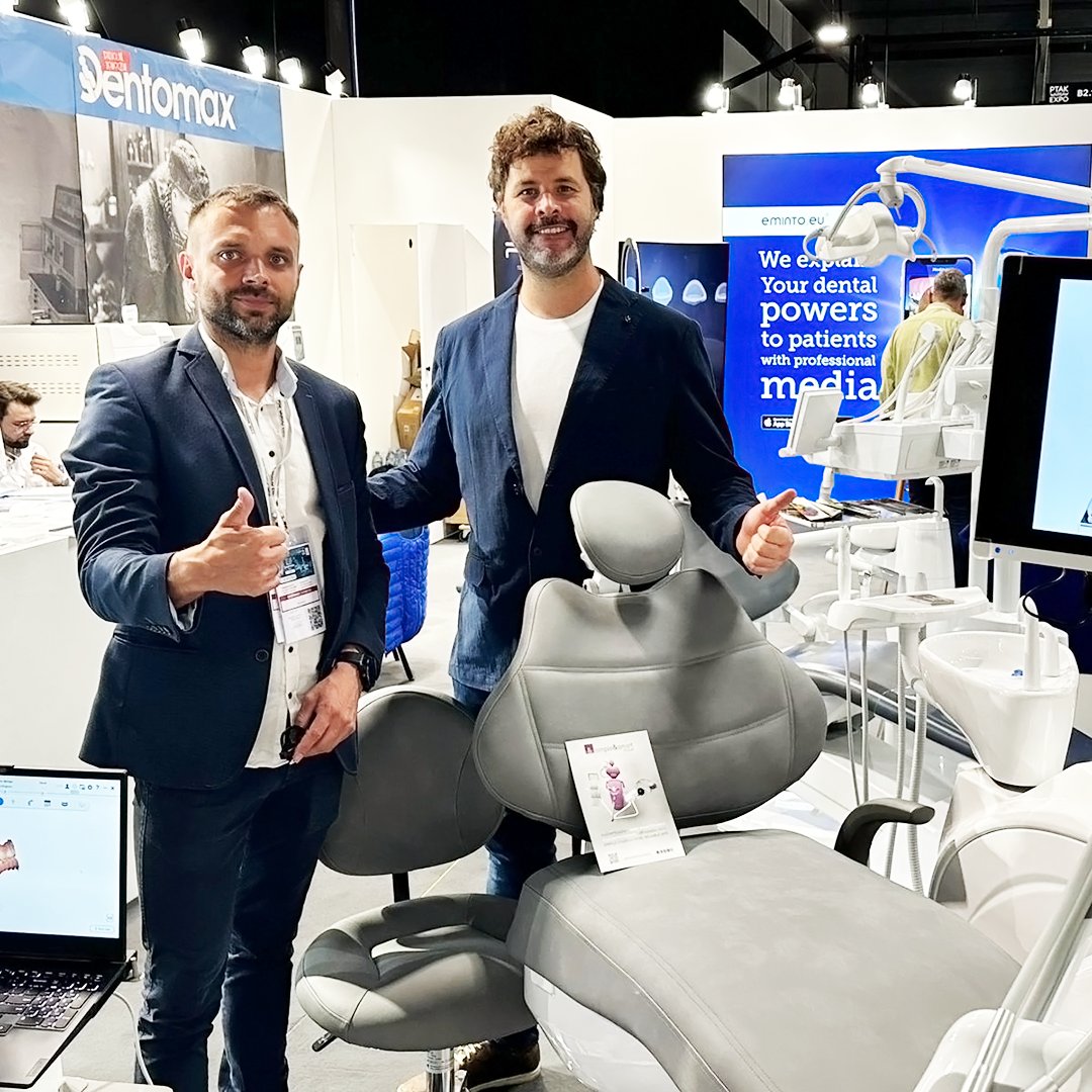 SmartDentalunit's tweet photo. 💜 Meet us at the Warsaw Dental Medica Show! Our export manager Michele is there to talk about our products and philosophy!
😉 Don't miss!
#dentalunit #dentalchair #orthodontics #besimplebesmart #simplesmart #dentists #dentistry #dental #polanddental #dentalexpo https://t.co/PdbcCzuiLE