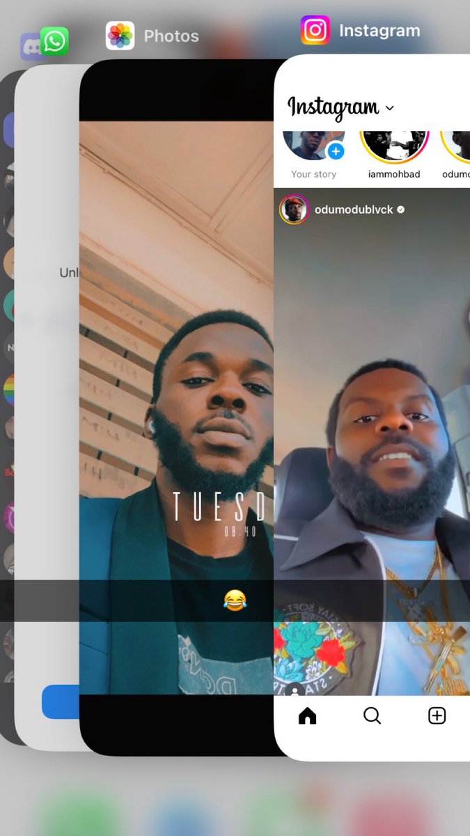 Rocky__jnr's tweet image. They say I look like Eziokwu @Odumodublvck_ . True or false? For me I think I look more like odumodu brown lol😂. Savage replies only please. #Rihanna #savageresponse