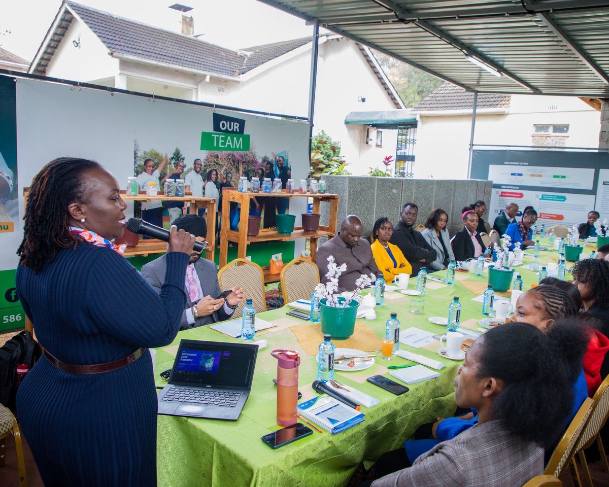 TakaNiMaliKenya's tweet photo. 🌟 Today, we hosted a thought-provoking Sustainability Heads Breakfast with champions of sustainability. 

Key discussions tackled included promoting circularity and matters sustainability, carbon market frameworks and the intersection of ESG and tax. https://t.co/Pm0StVZjfM