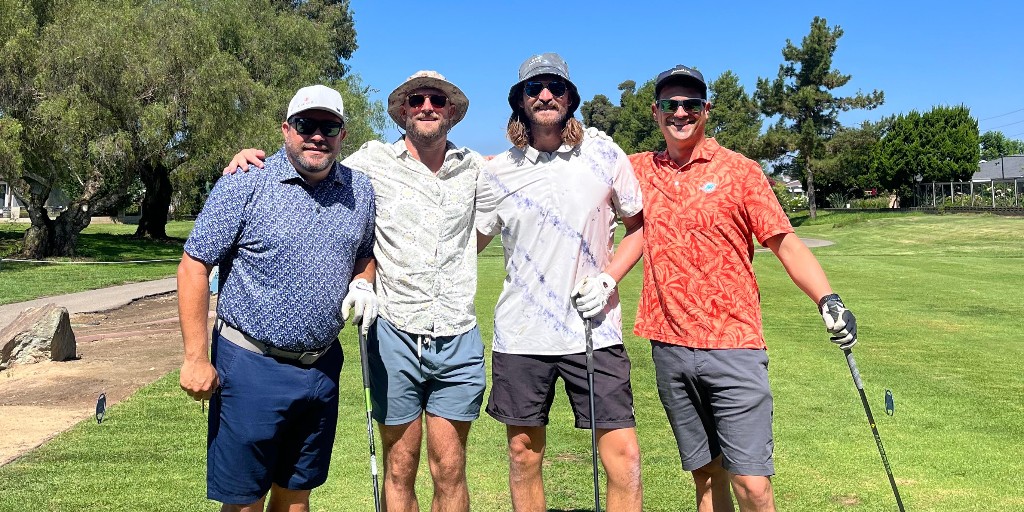 Teeing off for a great cause! Our team members had a blast yesterday with <a href="/JuneShineCo/">JuneShine</a> at the 9th Annual <a href="/sdbrewers/">SD Brewers Guild</a> Golf Classic, supporting local San Diego craft breweries. #ForTheLoveOfCraftBeer #Saxco #CraftBeer #HardKombucha