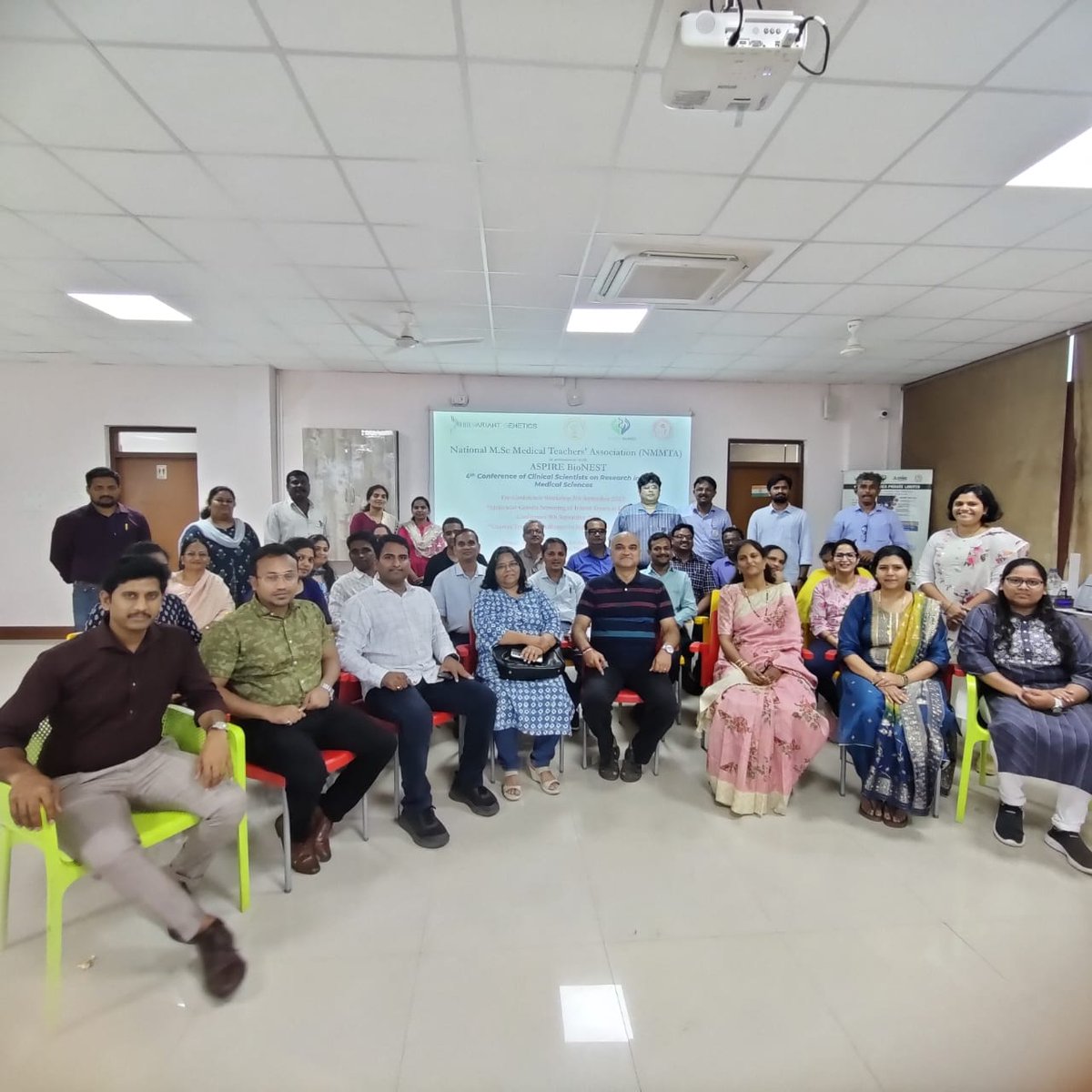 NMMTA_Assn's tweet photo. Congratulations to all the participants and organizers of the workshop. It was a splendid experience to partner with @AspireBionest and @HydUniv https://t.co/36PKD7A9L5