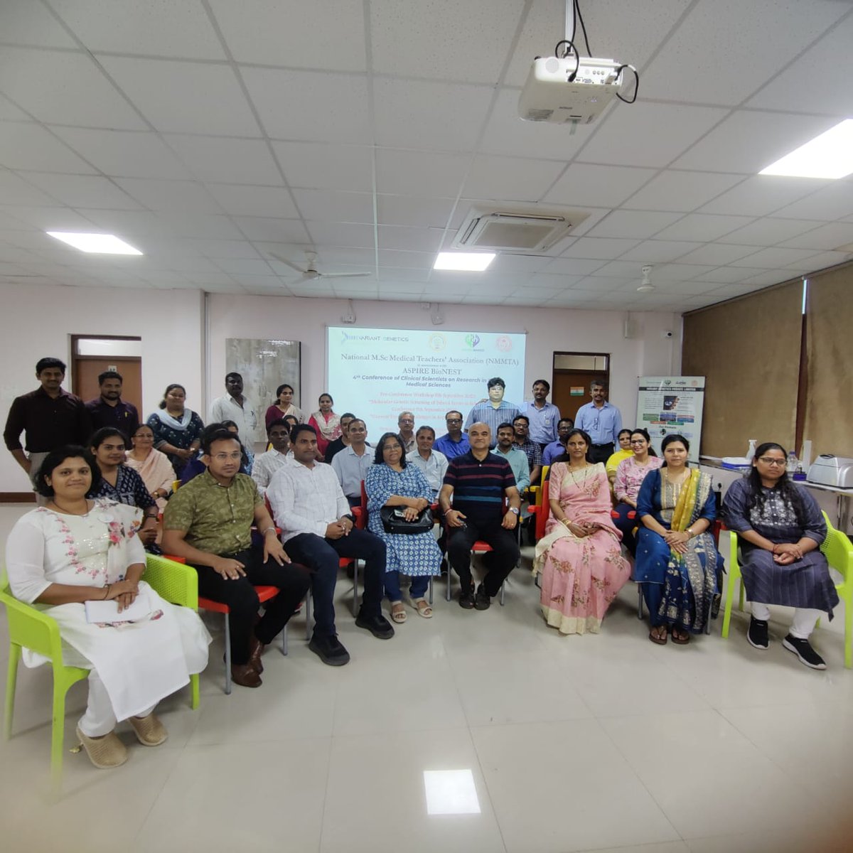 NMMTA_Assn's tweet photo. Congratulations to all the participants and organizers of the workshop. It was a splendid experience to partner with @AspireBionest and @HydUniv https://t.co/36PKD7A9L5