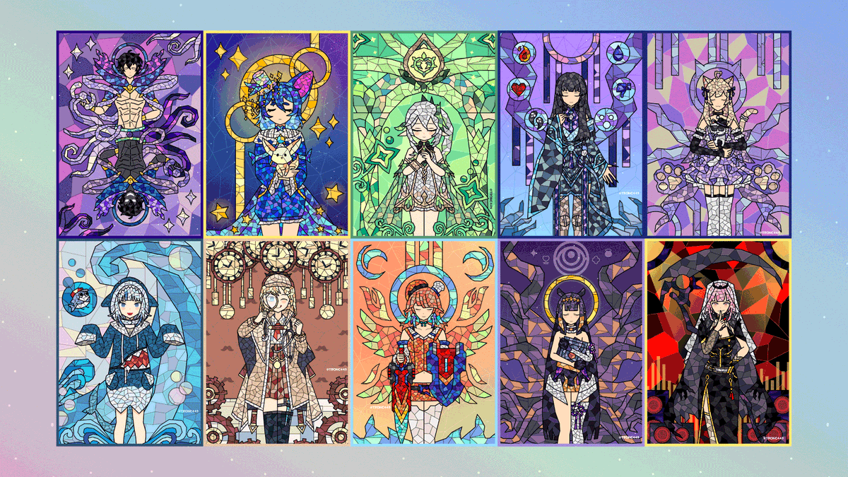 TronC449's tweet photo. ✨Stained-glass Raffle✨
Hi :D I would like to have an another Art Raffle!!

Winner will get a Stained-glass artwork!    

RULES : 
✨Follow me 
✨Like + RT this tweet (No QRTs)  
✨Reply with your PNG    

Ends on Sep 24th, Good luck
#artraffle #VTuberUprising #Giveaway #Vtubers https://t.co/UGQl8Ntjeb