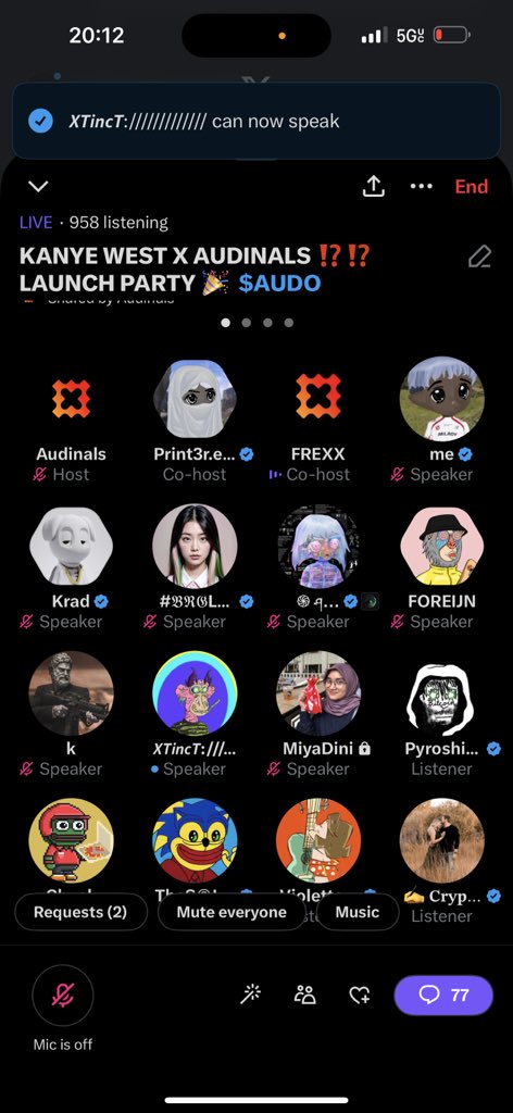 Print3rrr's tweet image. Who’s ready for another epic AMA soon? $AUDO