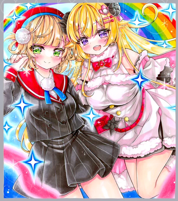 #どろういんぐ #つのまきあーと #コピック 
