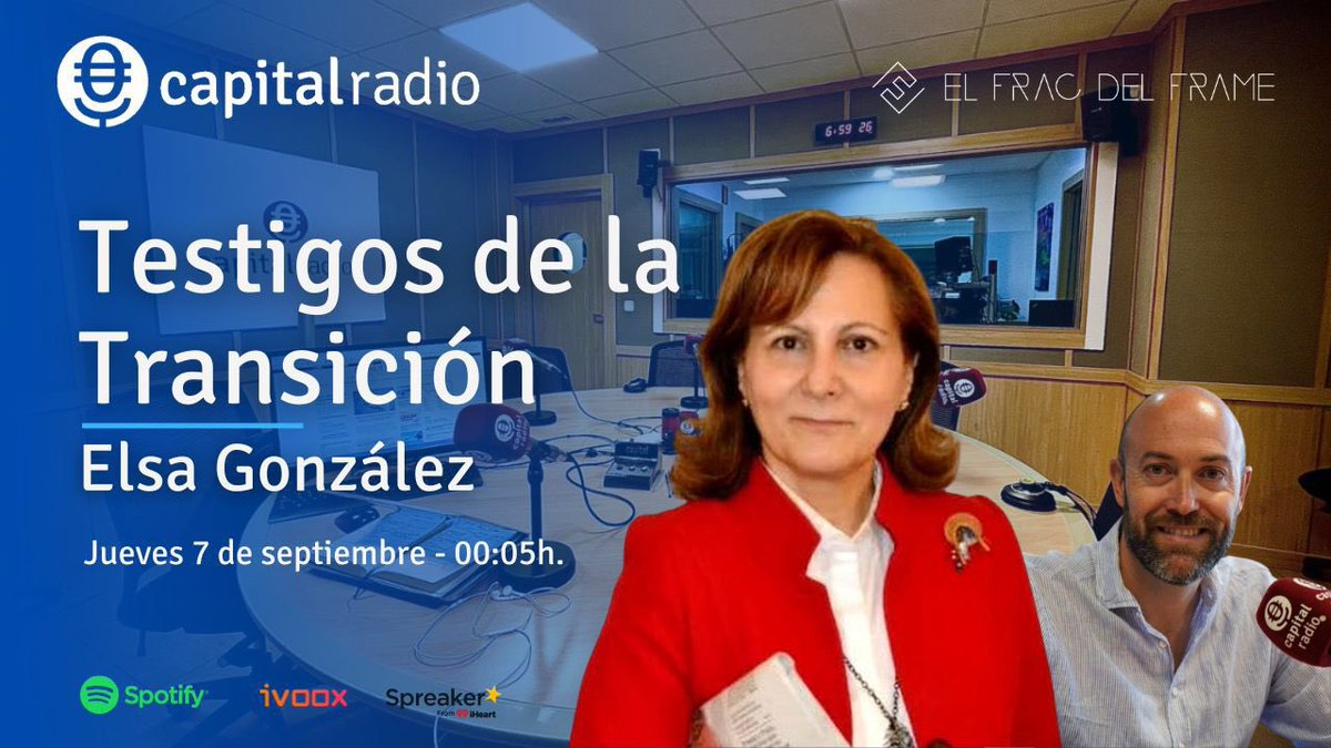 Gracias Víctor López <a href="/elfracdelframe/">Víctor López</a> por rescatar la enorme aportación del #periodismo a la transición democrática en España desde los micrófonos de @CAPITALRADIOB.

Puedes escuchar la entrevista aquí 👉 capitalradio.es/audio/Testigos…