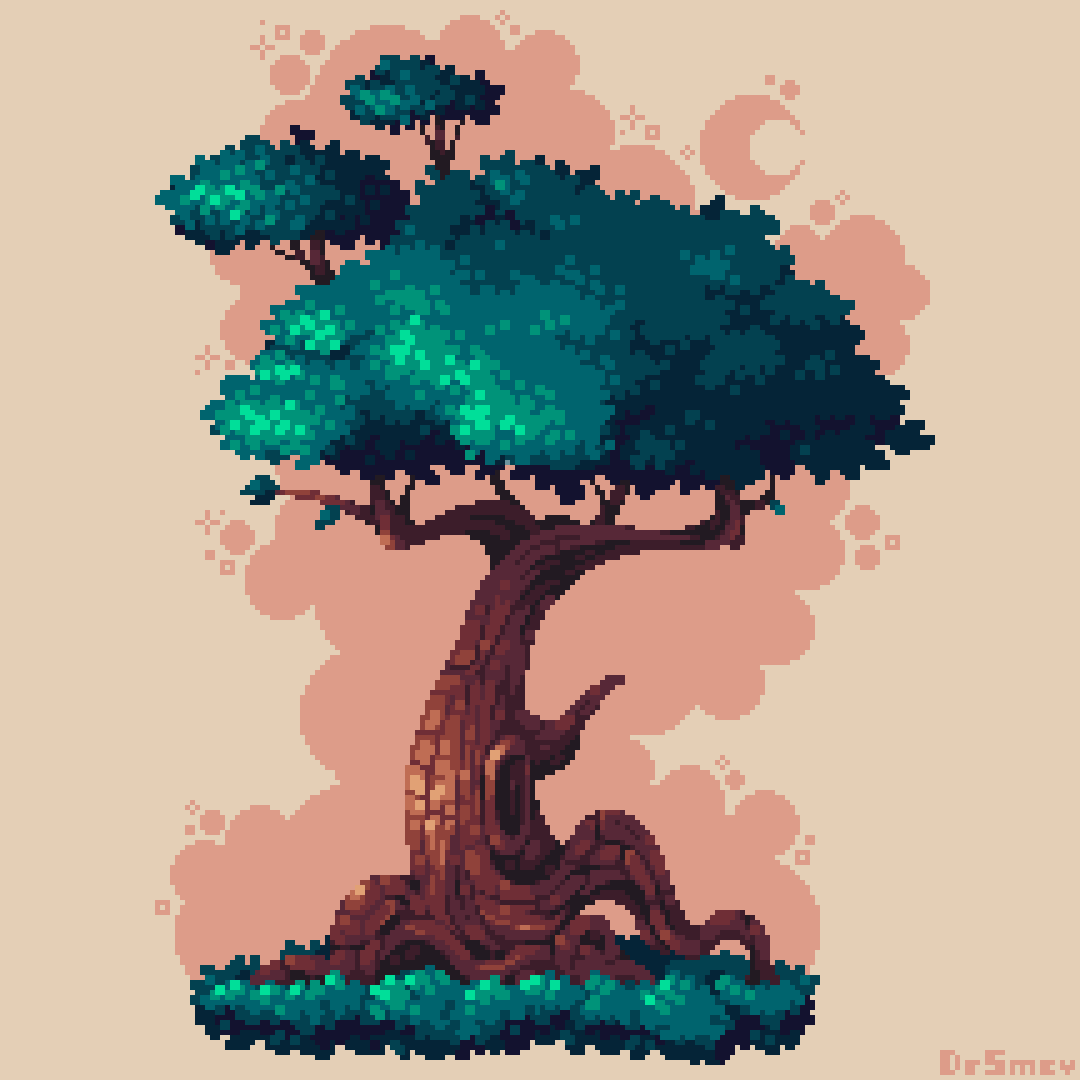 #aseprite #pixelart #madewithaseprite
Tree
(Repost from May 2022)