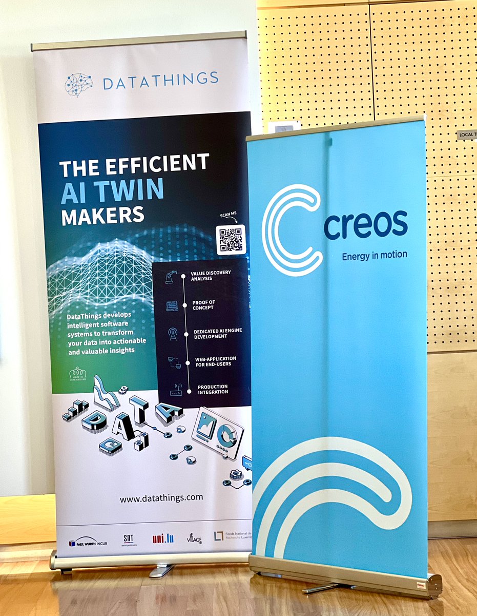 LuxembourgMea's tweet photo. Présentation aujourd'hui du jumeau digital du réseau de distribution d’énergie développé par #DataThings et déployé par #Creos Luxembourg #digitaltwin. @MinEcoLux @ClaudeTurmes https://t.co/qmPzU1vESw