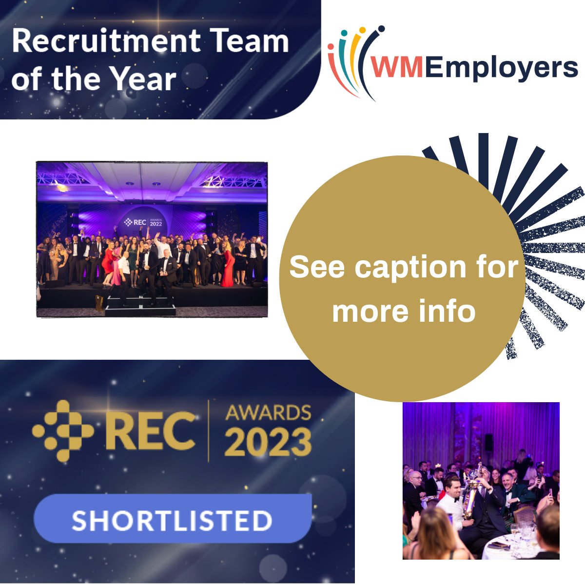 We're thrilled to be shortlisted as 'Recruitment Team of the Year' at the upcoming REC awards 2023. It's a testament to our recruitment team's hard work and dedication - but also a reminder to stay informed on the latest trends in #recruitment! #HR #Recruiting #Innovation #trends