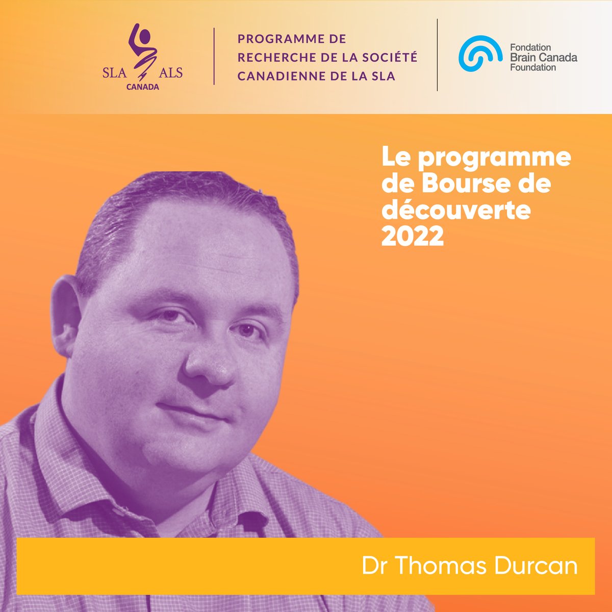 Le Dr Thomas Durcan recherche un modèle innovateur en gestation depuis 10 ans pour obtenir de nouvelles connaissances de la #SLA grâce à des modèles 3D du cerveau par le soutien de la Bourse de découverte 2022 de @ALSCanada et @BrainCanada. Lire la suite, bit.ly/3L8dzL1