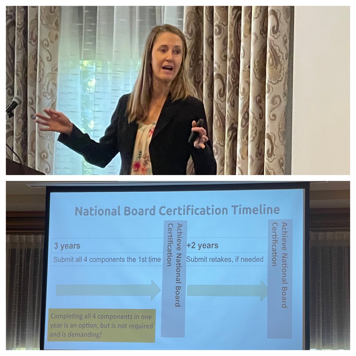 Amy Huque, National Board Certification Coordinator, presenting to the Maryland Negotiation Service Kickoff Conference <a href="/StanislausLEADS/">Yolanda Stanislaus, Ed.D.</a> <a href="/MCPS/">MCPS</a>